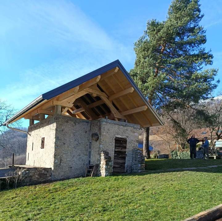Rénovation de charpente Après